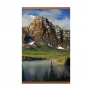 Пленочный обогреватель домашний очаг горы