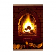 Пленочный обогреватель домашний очаг камин